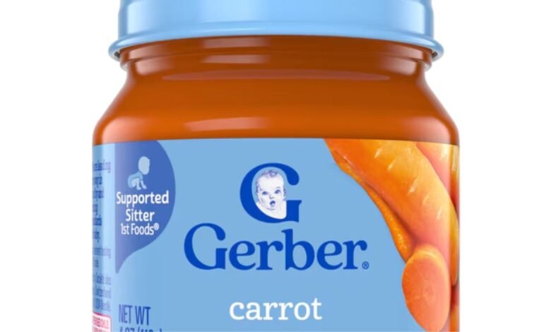 is gerber baby food safe